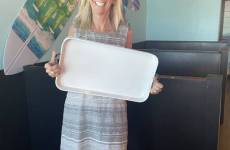 Patty won a platter!